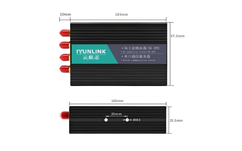 YLX-M21L2S    5G工业路由器(单模双卡 无WIFI）