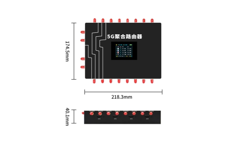 YLX-X5 5G四卡多链路聚合路由器
