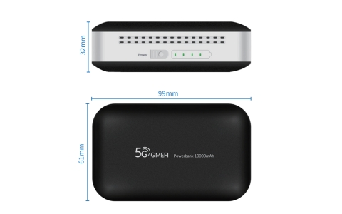 YLX-4GMF100   4G 便携 MIFI