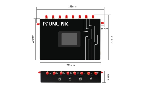 YLX-X4 4G Bandwidth 4 SIM Bonding Router