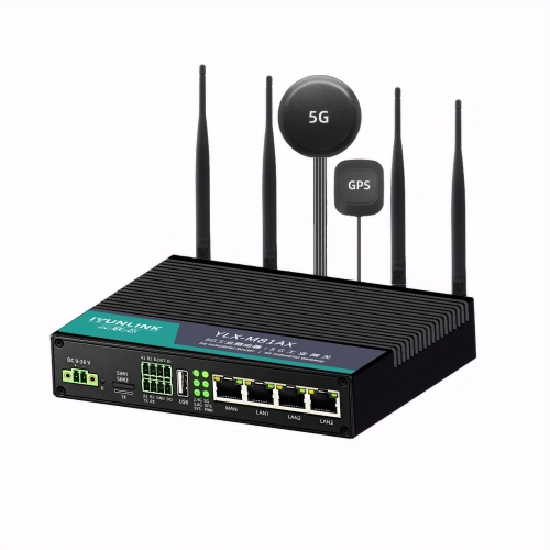 YLX-M81AX  5G双频WiFi6工业路由器