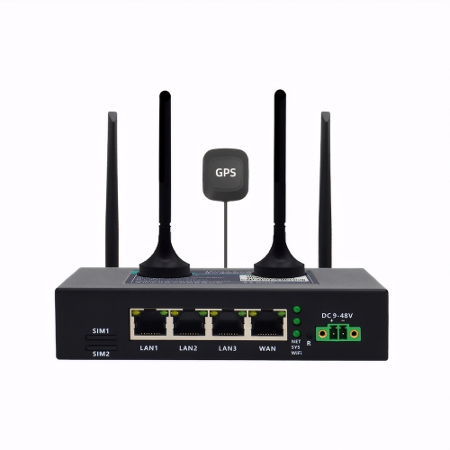 YLX-M28L4  4G双卡工业路由器4网口双RS485串口